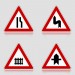 Biển báo giao thông hình tam giác (biển báo nguy hiểm)