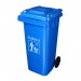 Thùng đựng rác nhựa HDPE 120l màu xanh da trời