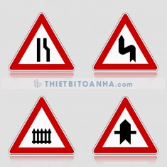 Biển báo giao thông hình tam giác (biển báo nguy hiểm)