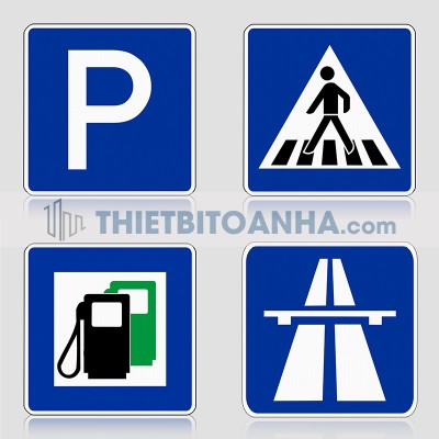 Biển báo giao thông hình chữ nhật (Biển chỉ dẫn giao thông)